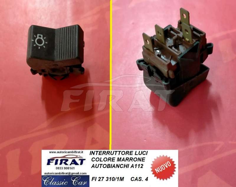 INTERRUTTORE LUCI A112 MARRO' (310/1M)